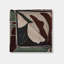 Wool and silk scarf NO.06 | 129x129
