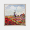 Claude Monet - Tulpanfält i Holland