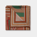 Wool and silk scarf NO.02 | 126x126