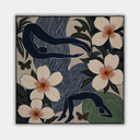 Wool and silk scarf NO.06 | 129x129