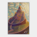 M.K. Čiurlionis målning – Borgen saga